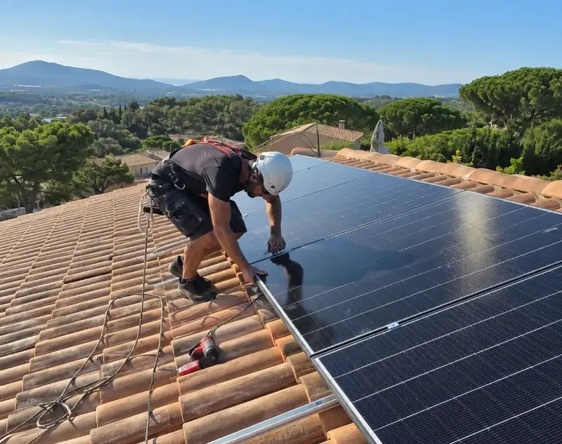 Installateur panneaux solaires Surin — pose photovoltaïque sur toiture